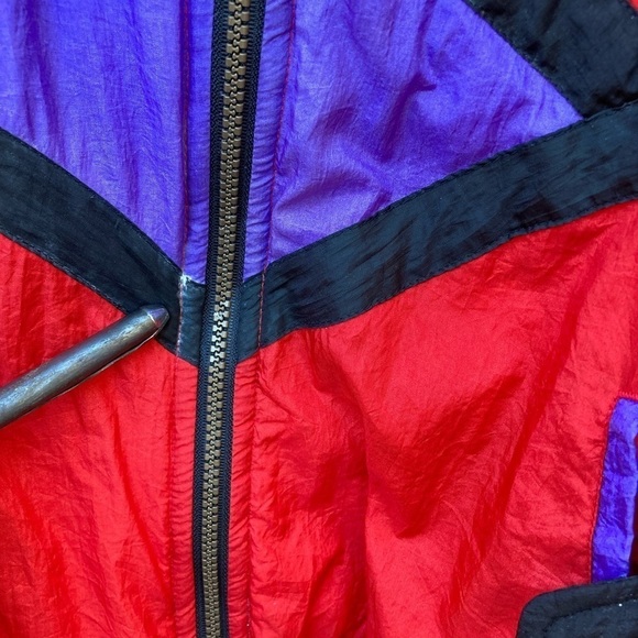 Women's Vintage Weather Tamer Jacket Multicolor Western NO SIZE Nylon Full Zip - Picture 7 of 14